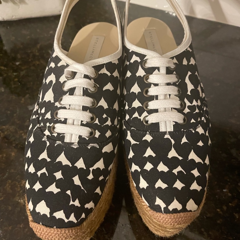 Stella McCartney 5” platform wedges
